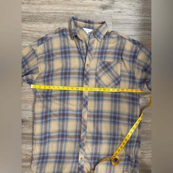 Moussy Plaid Button-Up Shirt Dress Free size - Picture 9 of 10